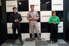 Racing Perfection Kart Academy Brighton Juniors Final Podium - Round 3